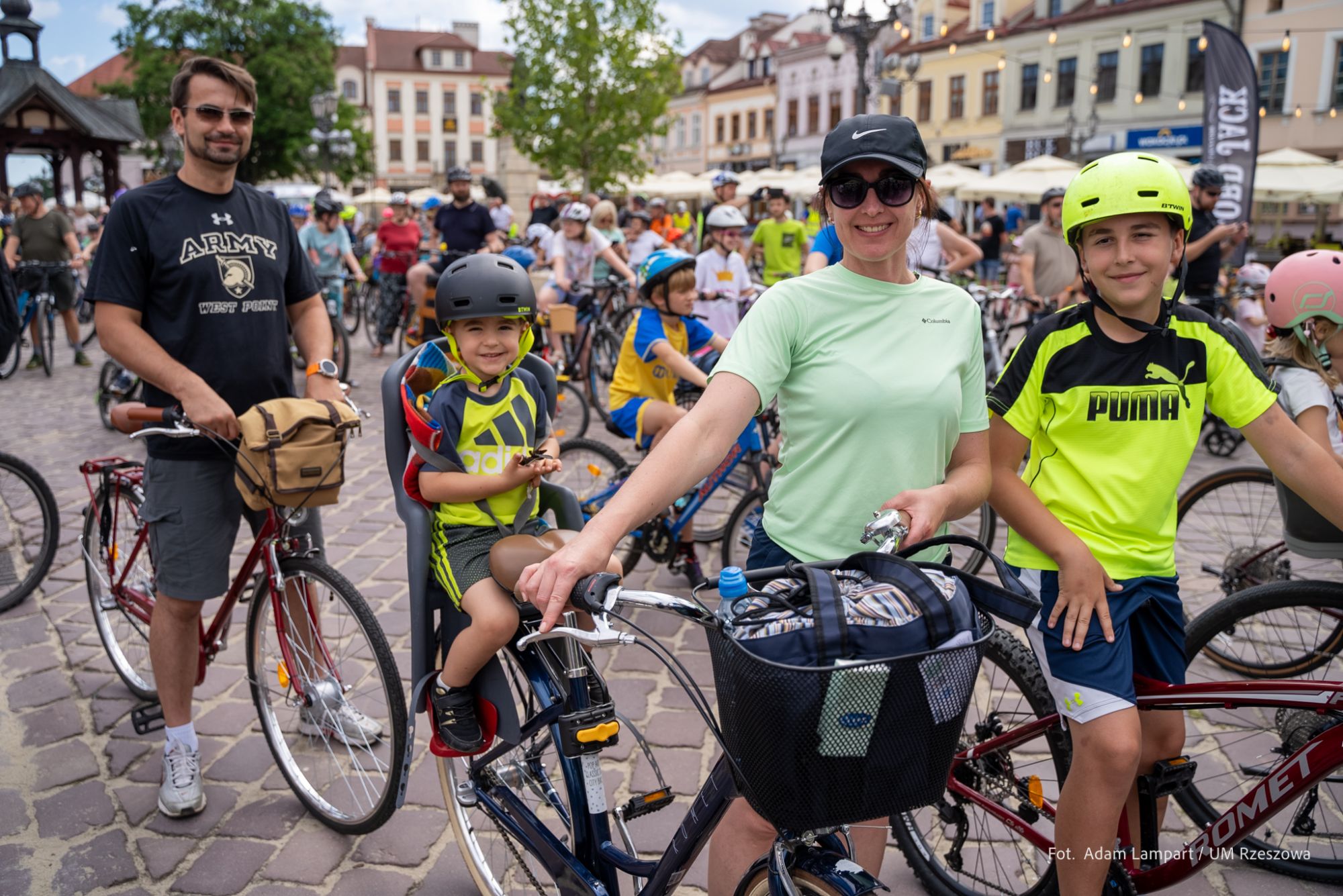 zdjęcie z finału Rowerowy Maj 2024, fot. Adam Lampart, Urząd Miasta Rzeszowa